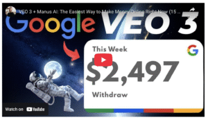 VEO 3 + Manus AI: The Easiest Way to Make Money Online Right Now (15 MONTHS FREE ACCESS)